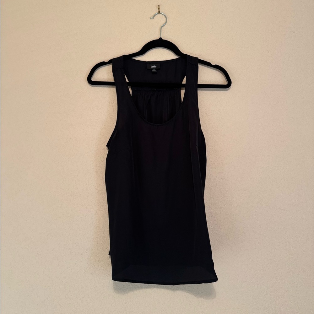 Black Racerback Tank Top Blouse